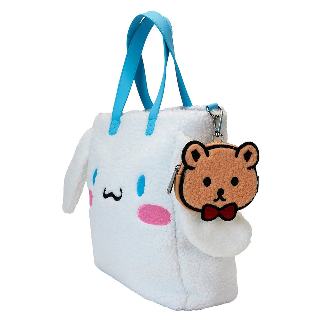 Cinnamoroll Sherpa Tote Bag with Coin Bag - Collectors World Toys
