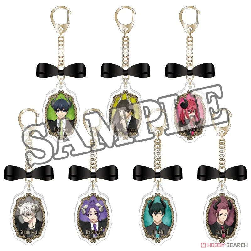 Blue Lock Trading Ribbon Acrylic Key Ring The Seven Deadly Sins (1 Blind Box) Main image