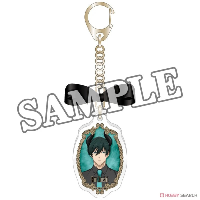 Blue Lock Trading Ribbon Acrylic Key Ring The Seven Deadly Sins (1 Blind Box)