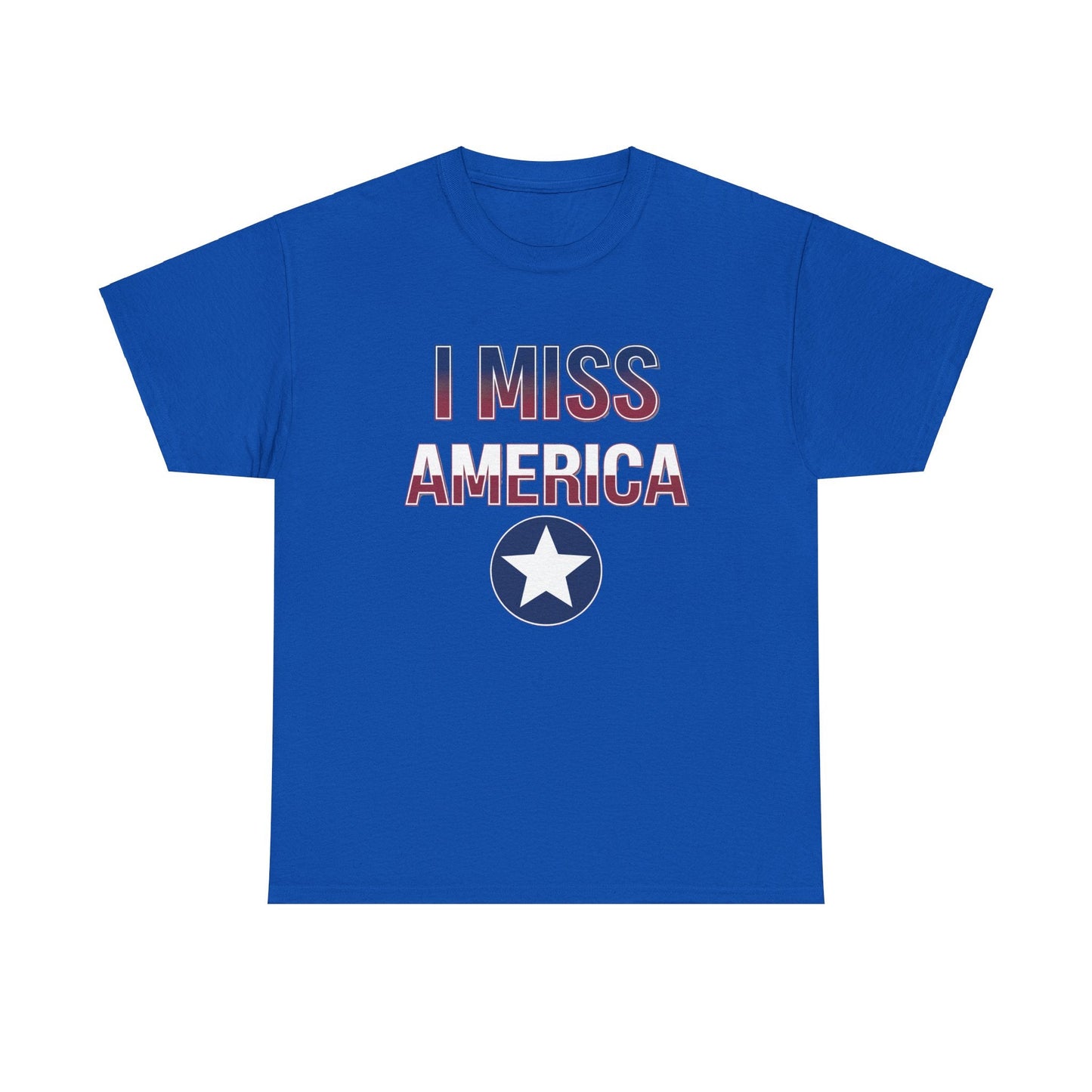"I Miss America" Star Unisex Heavy Cotton Tee