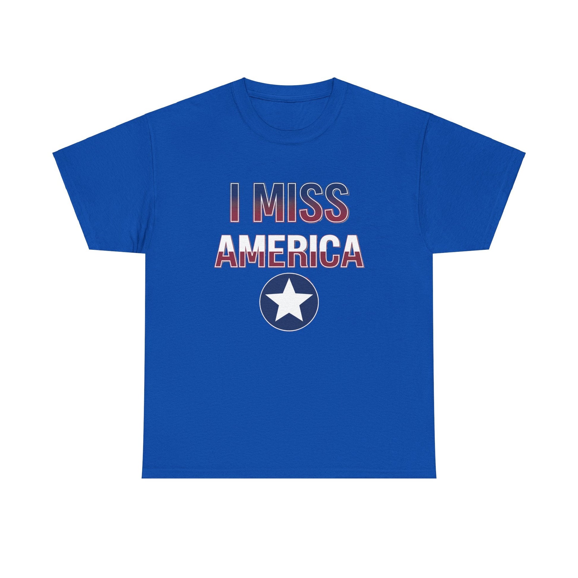 "I Miss America" Star Unisex Heavy Cotton Tee