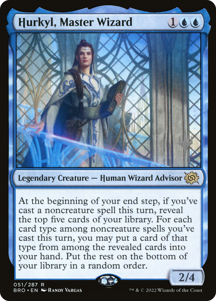 Hurkyl, Master Wizard (PPBRO-051) - The Brothers' War Promos