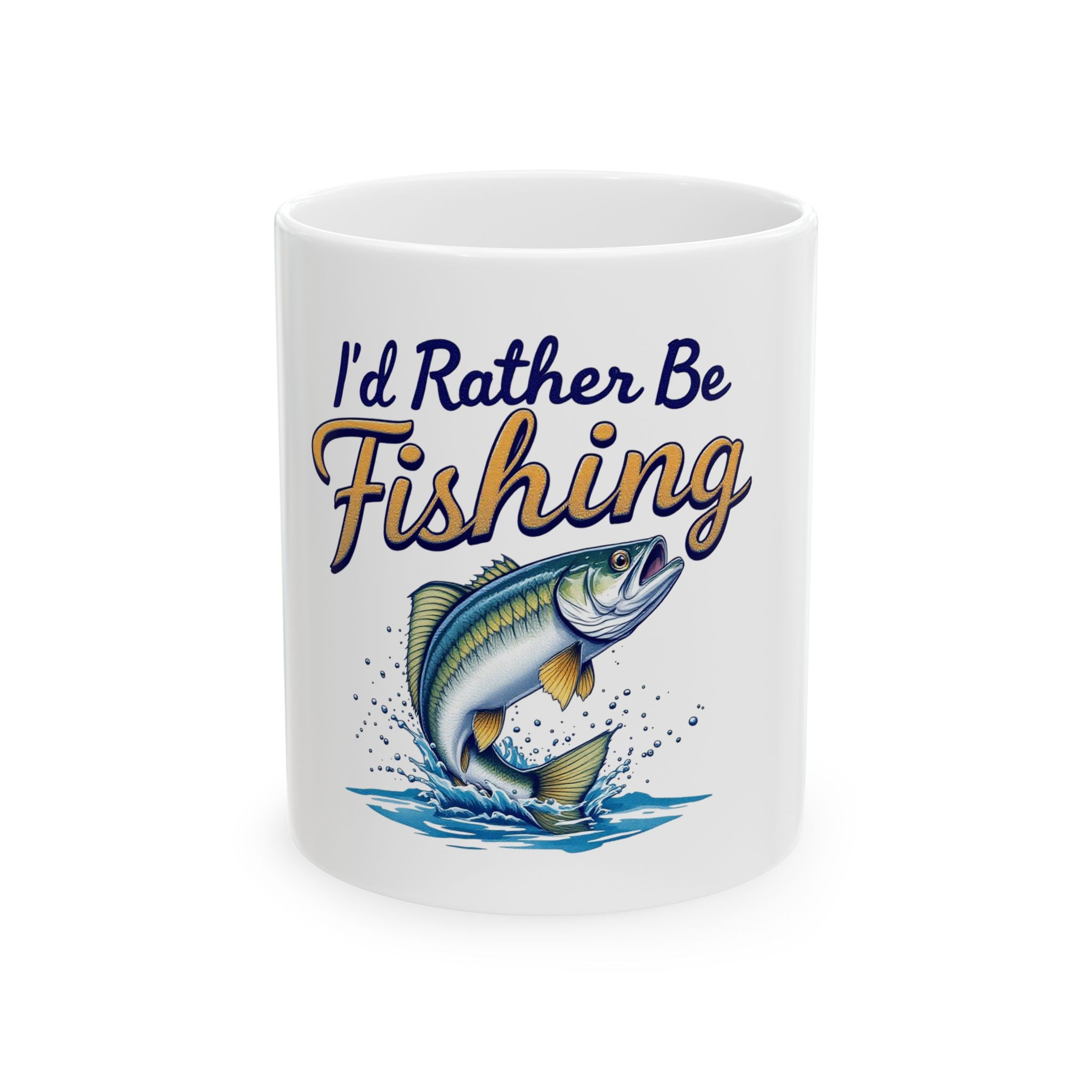 I'd Rather Be Fishing Mug