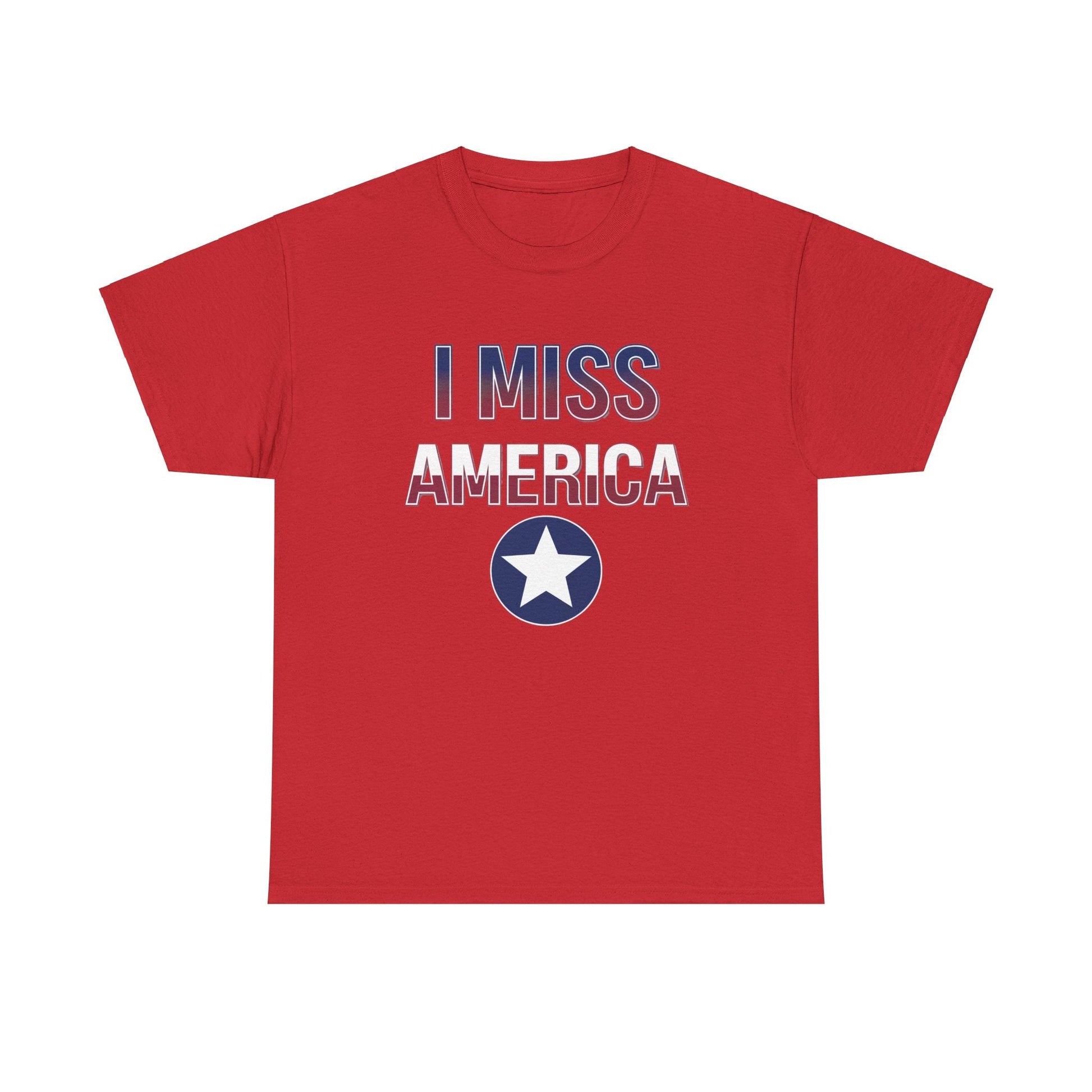 "I Miss America" Star Unisex Heavy Cotton Tee