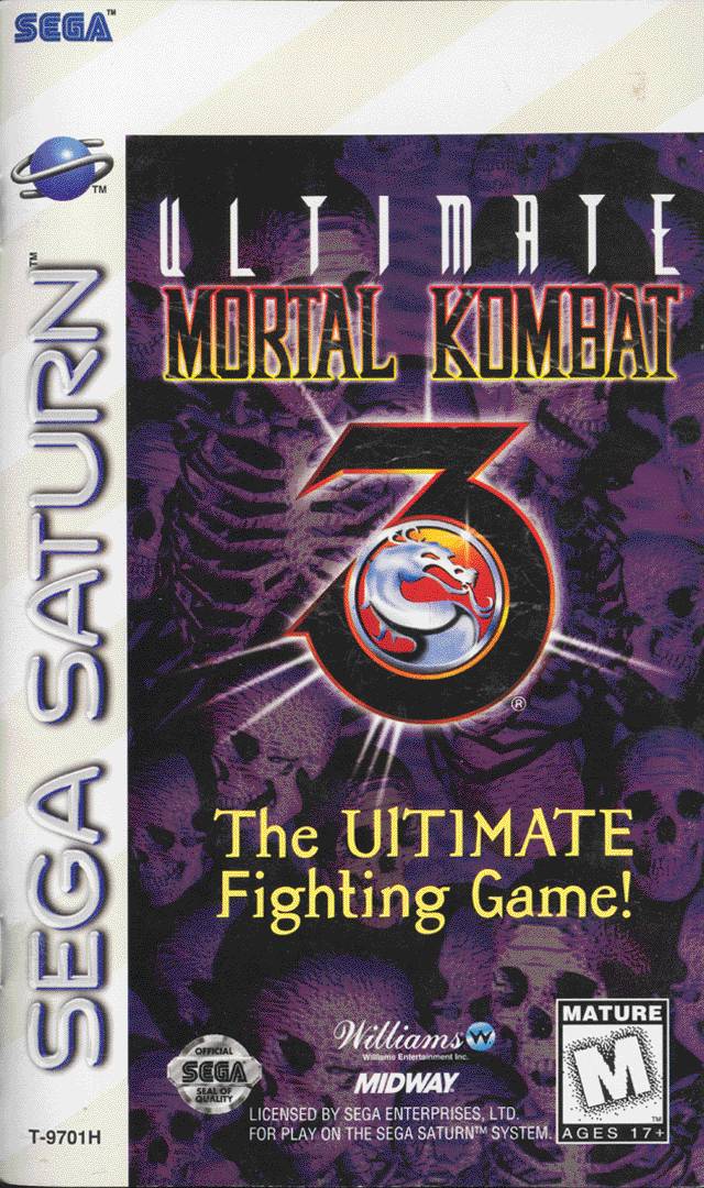 Ultimate Mortal Kombat 3 (Sega Saturn) Main image