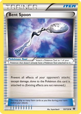 Bent Spoon 093/124 - XY  Fates Collide Main image