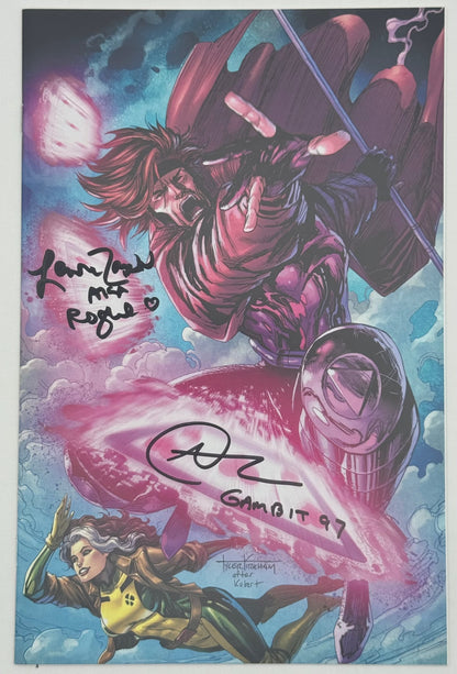 [Double Signed by Lenore Zann | Aj LoCasio] UNCANNY X-MEN #266 FACSIMILE EDITION UNKNOWN COMICS TYLER KIRKHAM VIRGIN VAR [IN STOCK] - Collectors World Toys