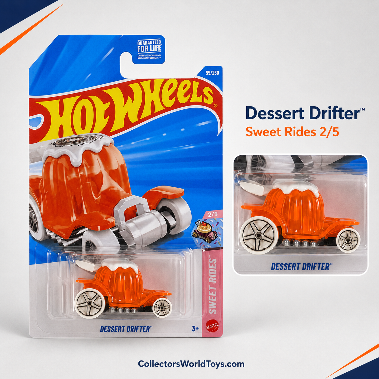 Hot Wheels Dessert Drifter | Sweet Rides Series 2/5 - 55/250