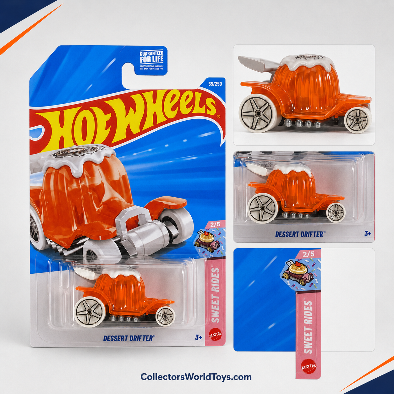 Hot Wheels Dessert Drifter | Sweet Rides Series 2/5 - 55/250