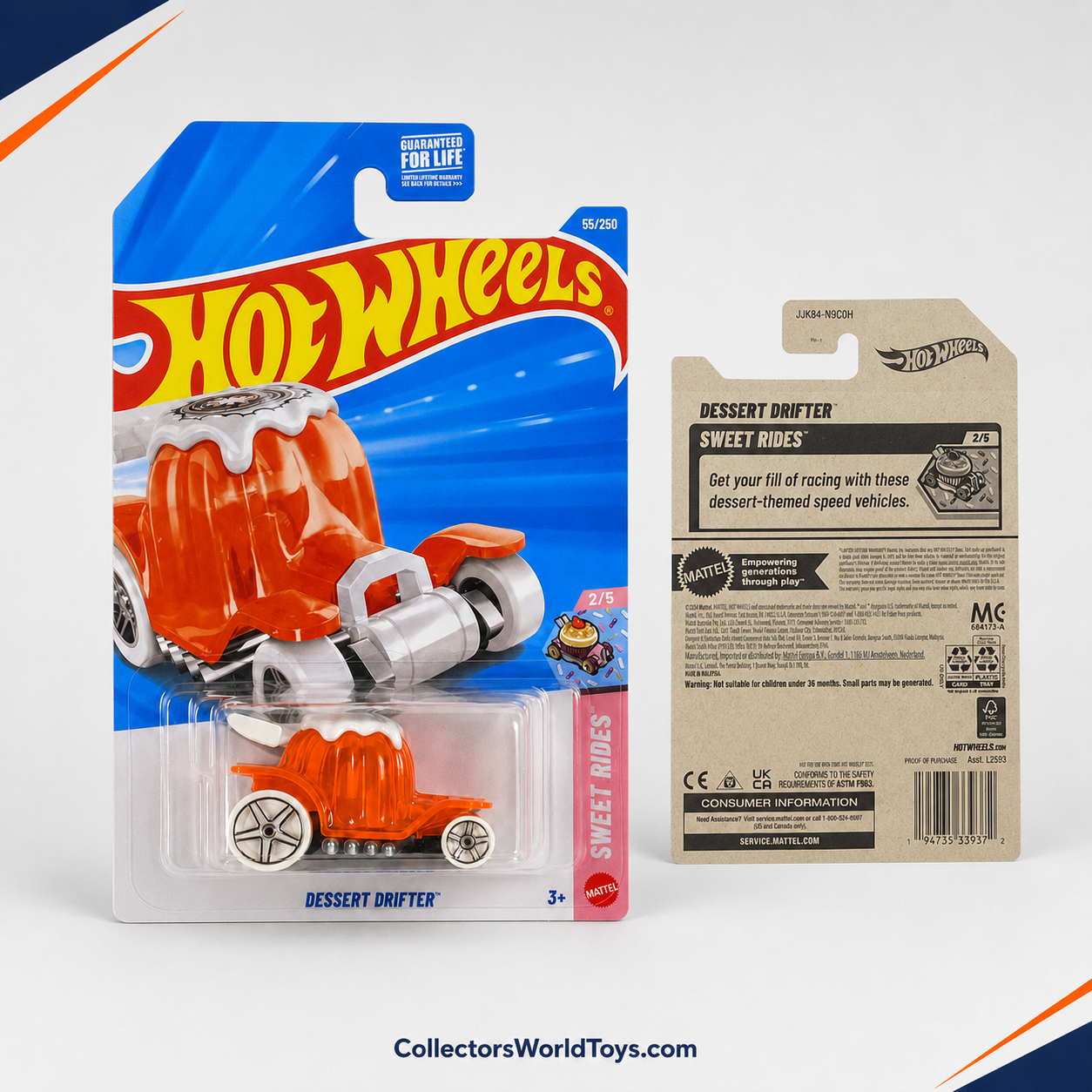 Hot Wheels Dessert Drifter | Sweet Rides Series 2/5 - 55/250