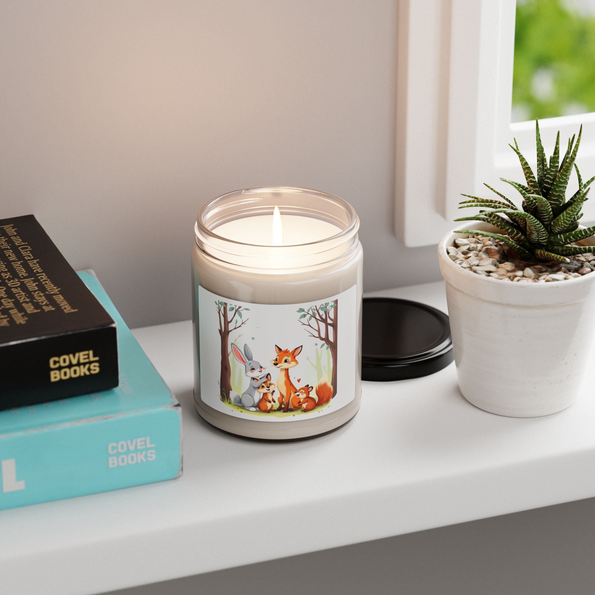 Woodland Scene Scented Soy Candle, 9oz -