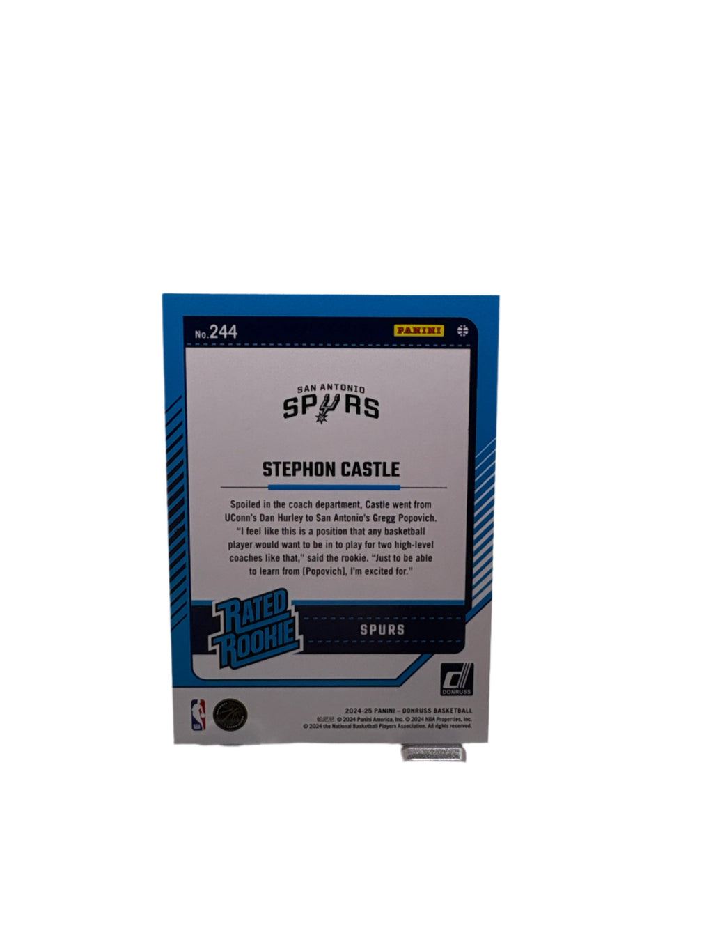 Donruss Stephon Castle