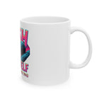 Push Yourself Ceramic Mug