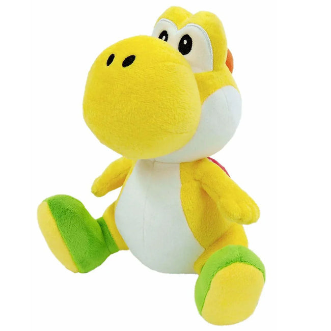 Super Mario All Star Yoshi - Yellow Yoshi Plush 7" - Collectors World Toys Hover Image