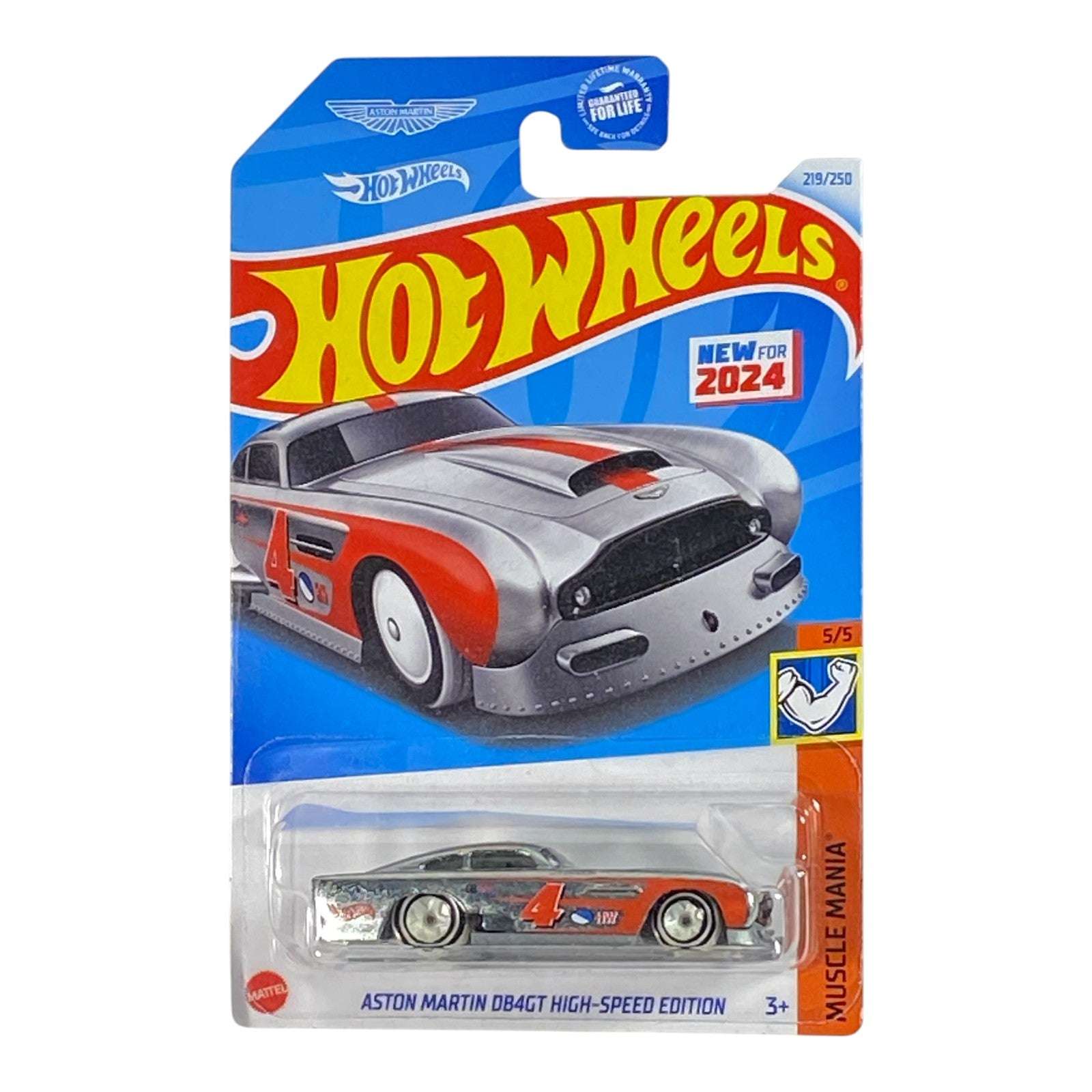 Hot Wheels Aston Martin DB4GT High-Speed Edition - Muscle Mania Series 5/5 Main image