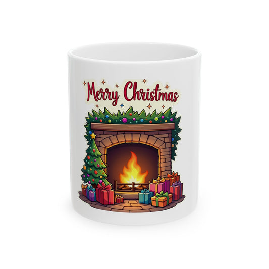 Merry Christmas Ceramic Mug 11oz