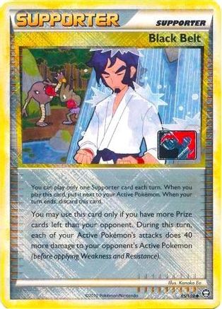 Black Belt (League Promo) 085/102 - League & Championship Cards Reverse Holofoil Main image