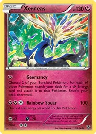 Xerneas (Cracked Ice Holo) 096/146 - Deck Exclusives Holofoil Main image