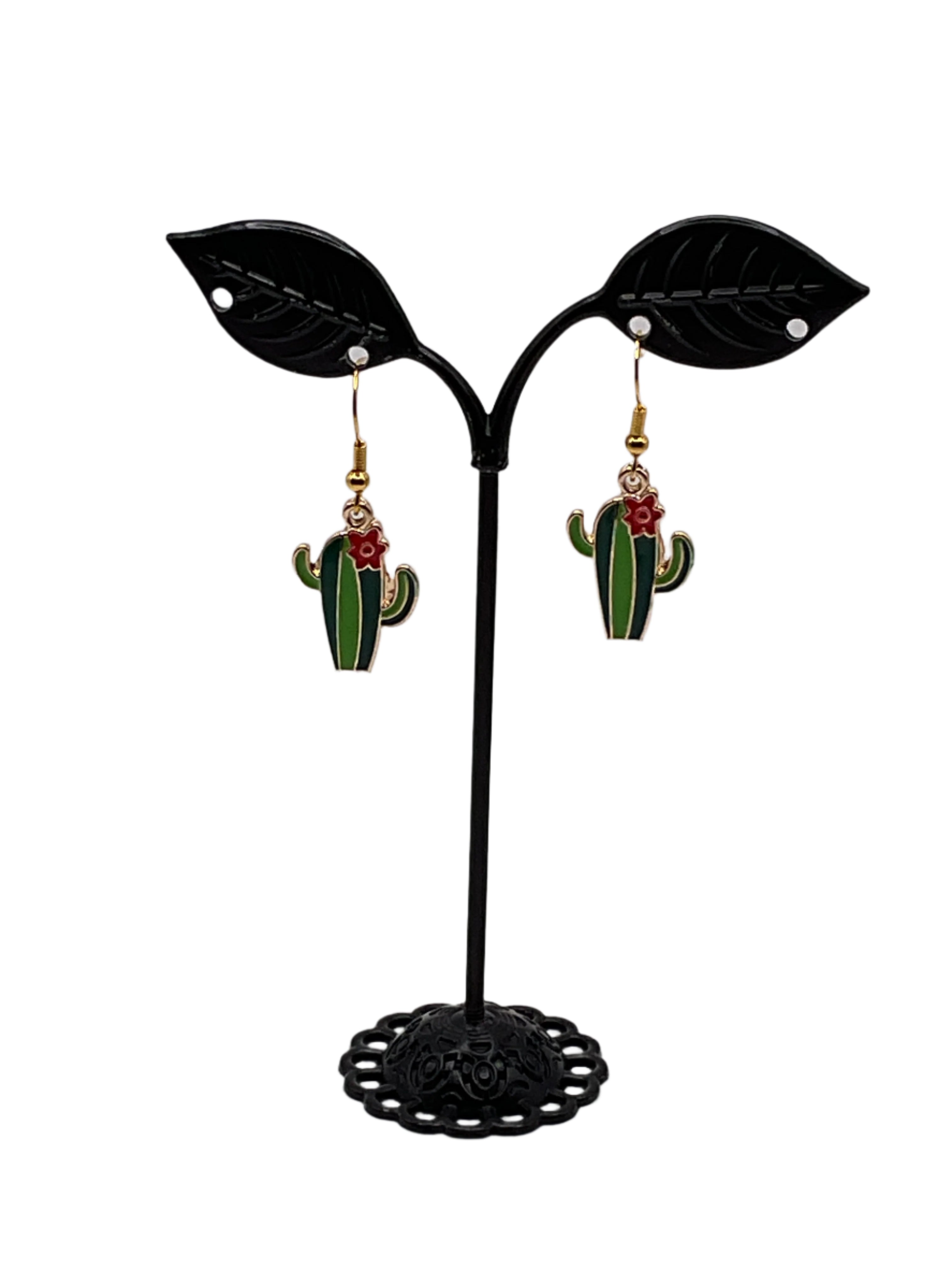 Cactus earrings Main image