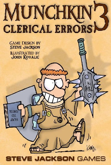 Munchkin 3: Clerical Errors (revised) - Collectors World Toys Hover Image