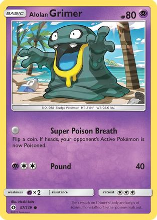 Alolan Grimer 057/149 - SM Base Set Main image