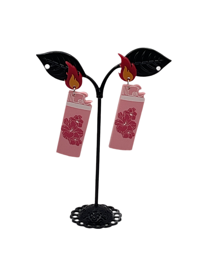 Lighter earrings Hover Image