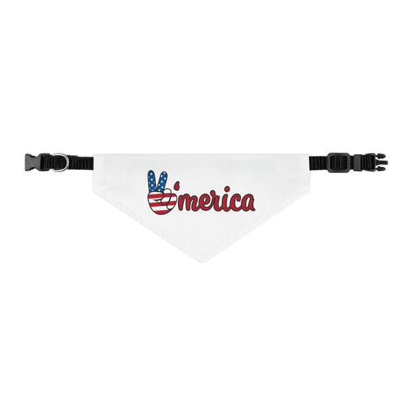 Stars and Stripes Patriotic Dog Bandana