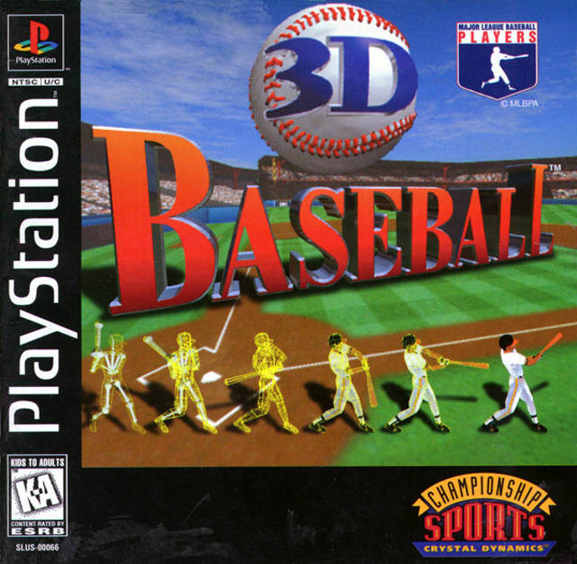 3D Baseball (Playstation) Main image