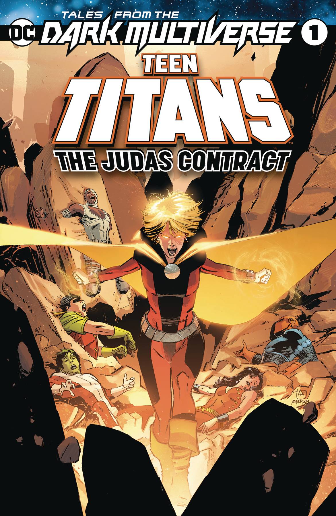 TALES FROM THE DARK MULTIVERSE: TEEN TITANS THE JUDAS CONTRACT #1 (12/11/2019) Main image