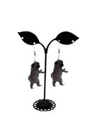 Pug meme earrings