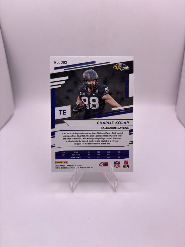 Panini Prestige Charlie Kolar