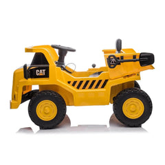 12V CAT Electric Dump Truck 1 Seater Ride-On - Collectors World Toys