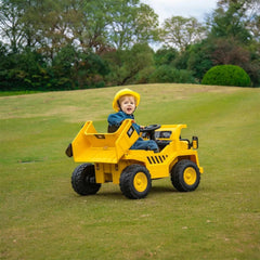 12V CAT Electric Dump Truck 1 Seater Ride-On - Collectors World Toys