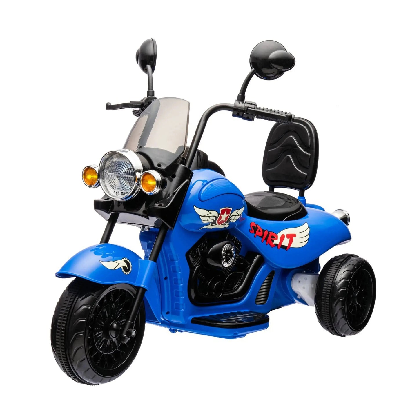 12V Freddo Kids Cruiser 1 Seater Motorcycle Blue