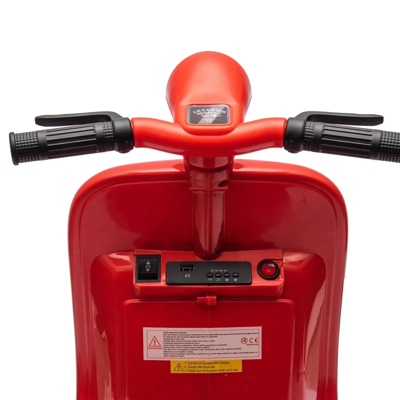 12V Kids' Vespa Electric Ride-On Scooter - Collectors World Toys