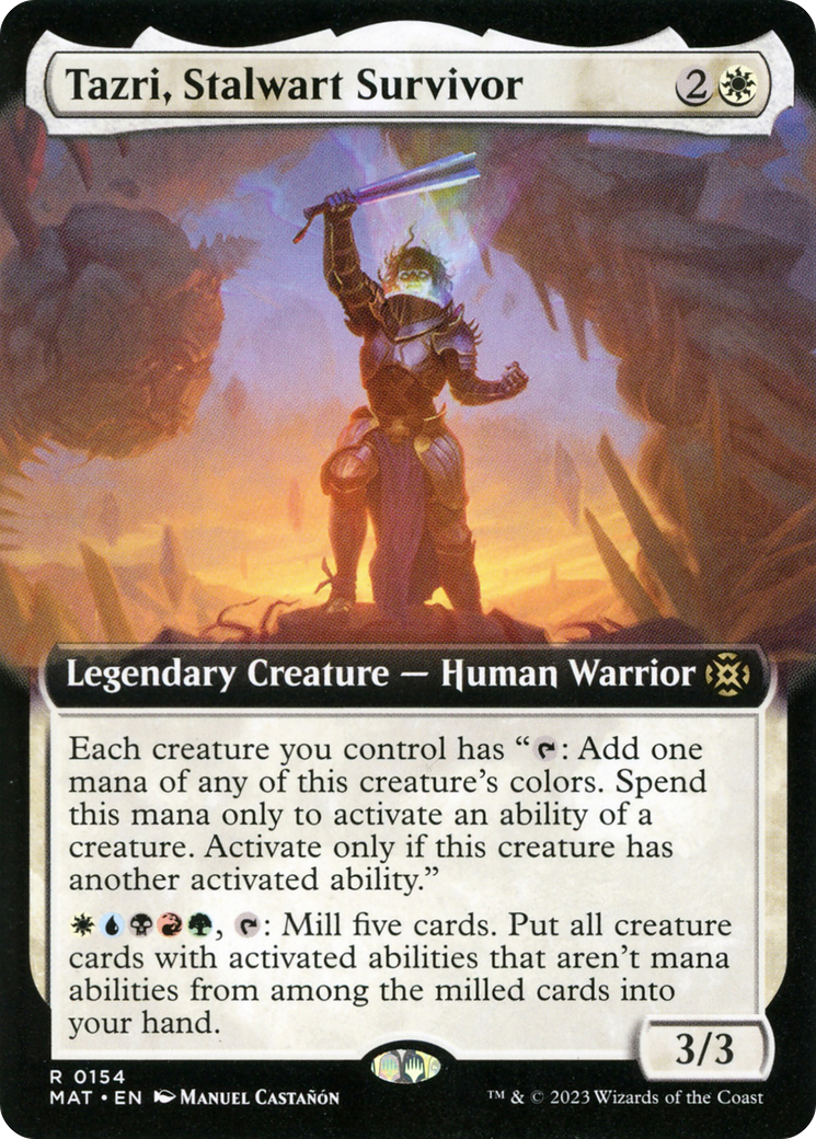 Tazri, Stalwart Survivor (MAT-154) - March of the Machine: The Aftermath: (Extended Art)