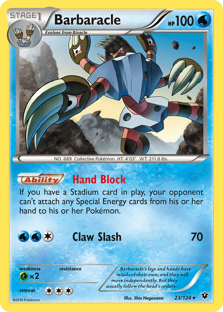 Barbaracle (23/124) [XY: Fates Collide] Main image