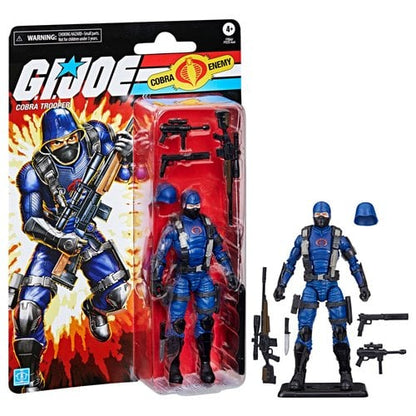 G.I. Joe Classified Series 6-Inch Action Figure - Select Figure(s) Retro Cardback Cobra Trooper