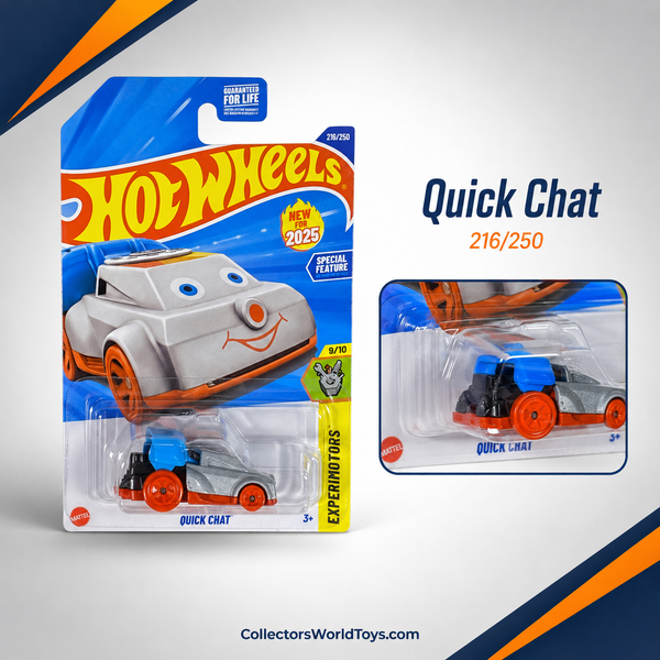Hot Wheels Quick Chat | Experimotors Series 9/10 - 216/250