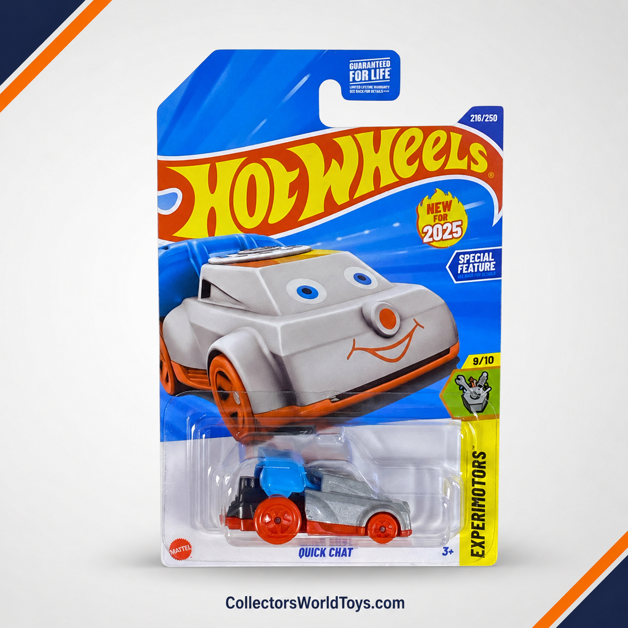 Hot Wheels Quick Chat | Experimotors Series 9/10 - 216/250 Main image