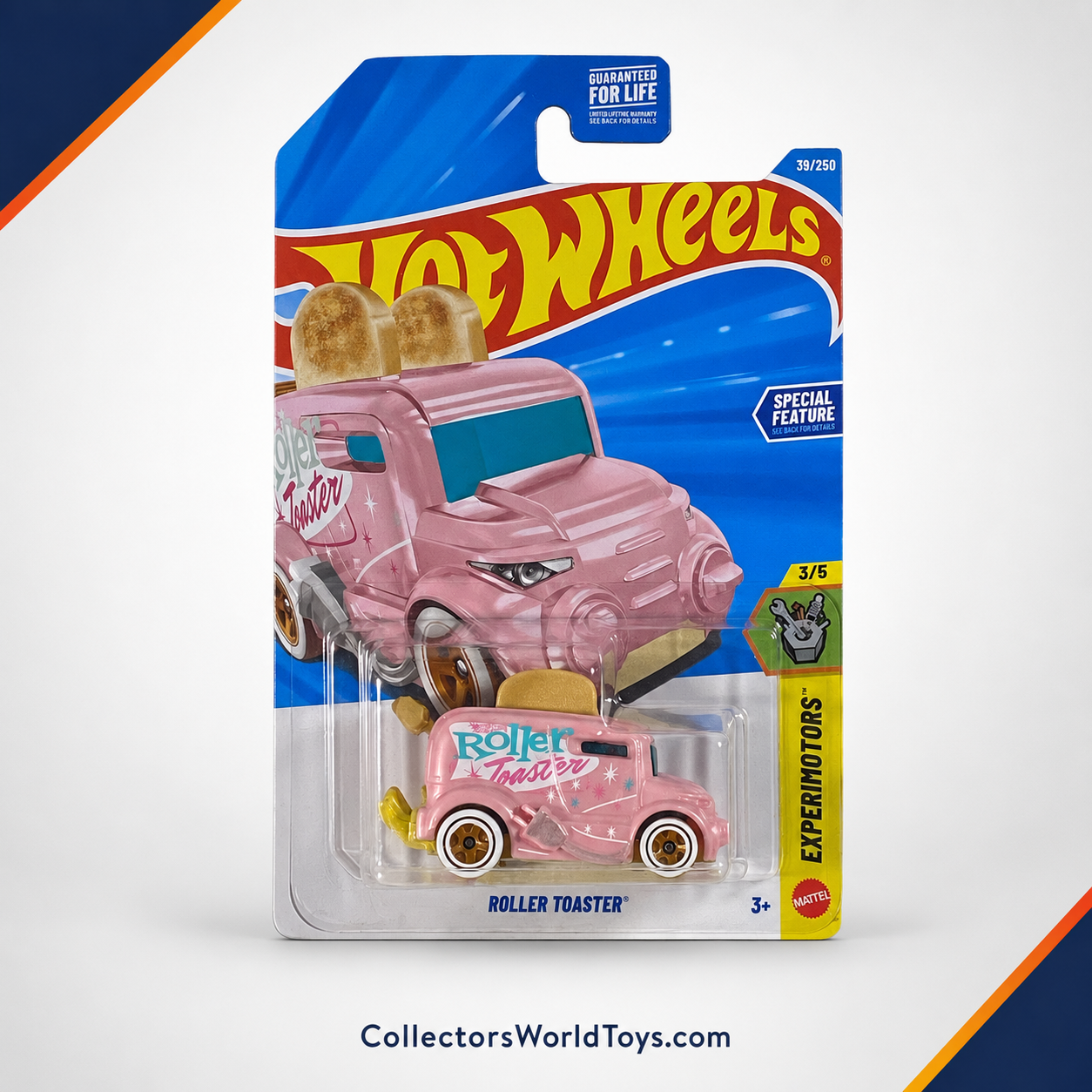 Hot Wheels Roller Toaster | Experimotors Series 3/5 - 39/250