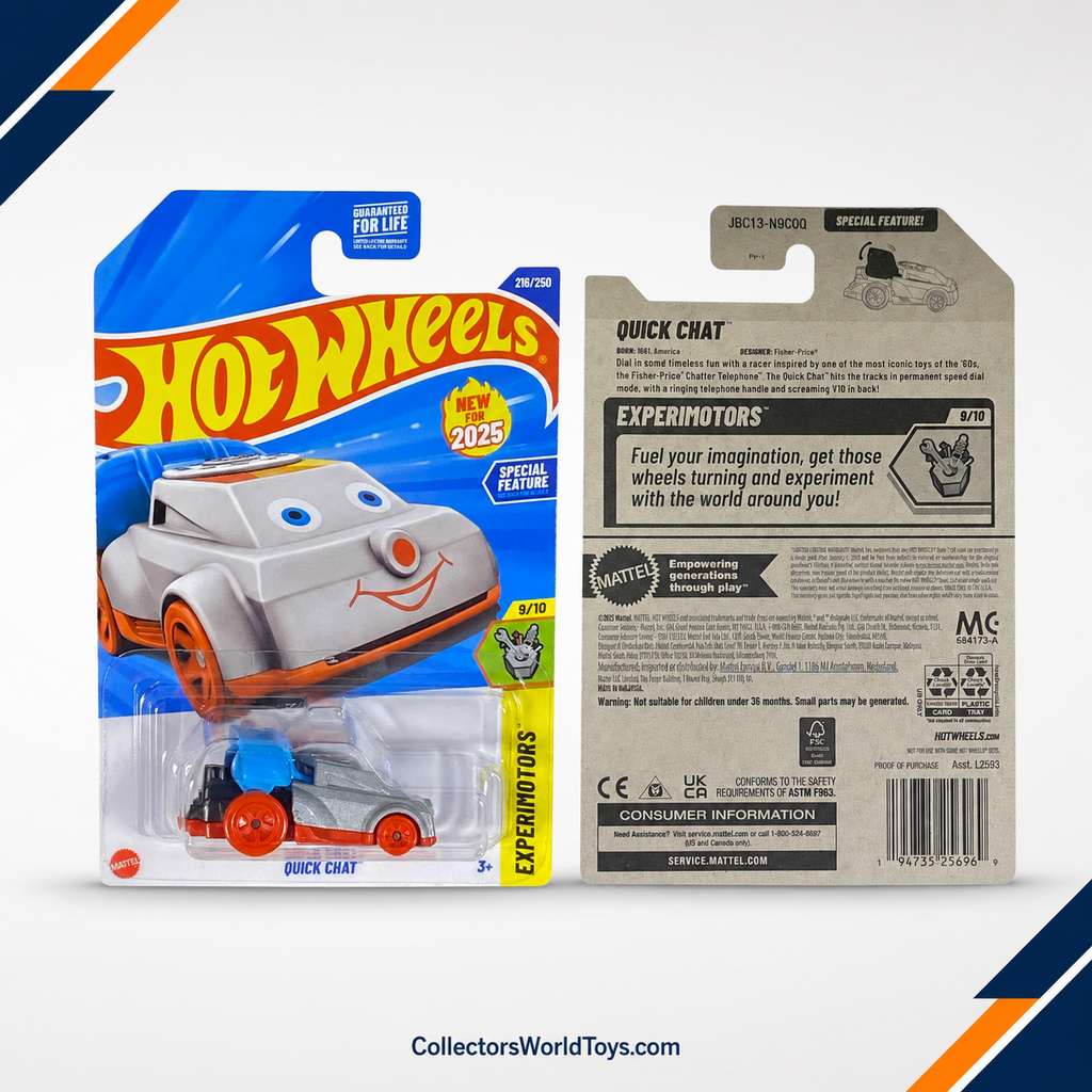 Hot Wheels Quick Chat | Experimotors Series 9/10 - 216/250
