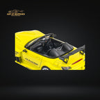 Microturbo Honda S2000 JS Racing Custom in Indy Yellow Pearl 1:64 - Collectors World Toys