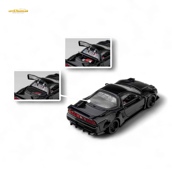 (Pre-Order) Microturbo NSX-R WideBody - Gloss Black 1:64