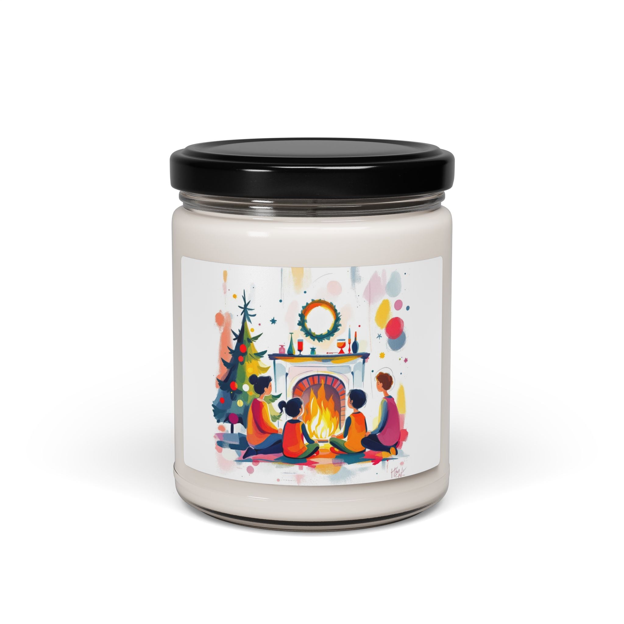 Christmas Warmth Scented Soy Candle, 9oz Main image