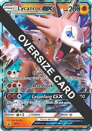 Lycanroc GX SM14 - Jumbo Cards Holofoil