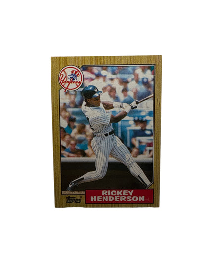 Topps Rickey Henderson