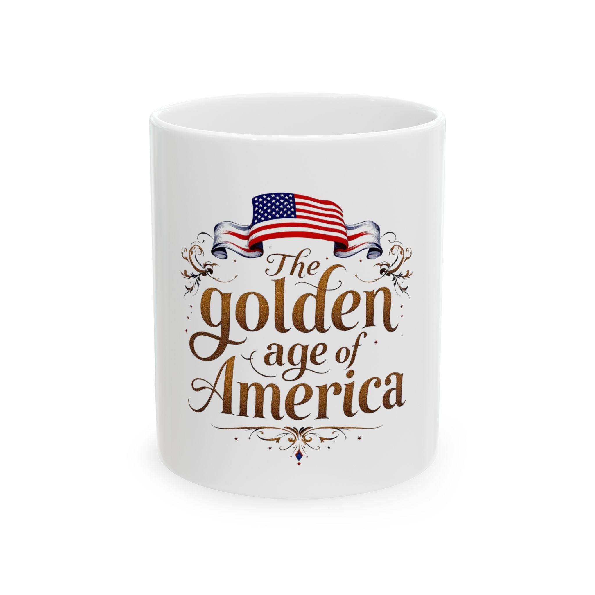 The Golden Age of America Ceramic Mug (11oz)