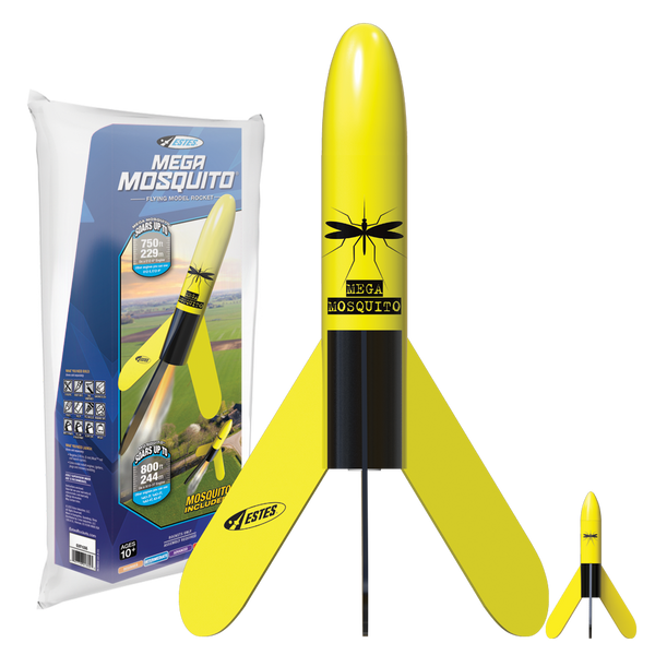 Estes Rockets - Mega Mosquito Model Rocket Kit | Intermediate |