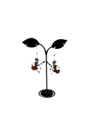 Skelton with Guitar earrings